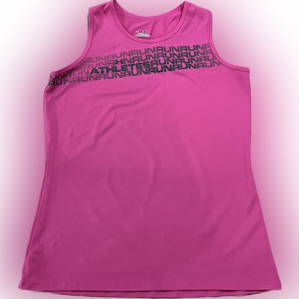 Great Condition Women’s Medium Under Armour Pink Sleeveless Tank Top